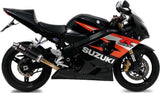 Terminale Di Scarico Con Omologazione Suono Gp Carbonio - Mivv Compatibile Con Suzuki Gsx-R 600 (2004-2005)