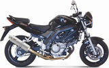 Terminale Di Scarico Catalizzato E Con Omologazione Suono Oval Inox - Mivv Compatibile Con Suzuki Sv 650 (2004-2015)