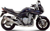 Terminale Di Scarico Con Omologazione Suono Oval Titanio Carbonio - Mivv Compatibile Con Suzuki Gsf 1250 Bandit (2007-2016)