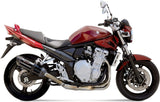 Terminale Di Scarico Con Omologazione Suono Suono Inox Nero Carbonio - Mivv Compatibile Con Suzuki Gsx 650 F (2008-2015)