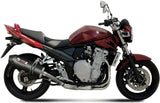 Terminale Di Scarico Con Omologazione Suono Oval Carbonio Carbonio - Mivv Compatibile Con Suzuki Gsf 650 Bandit (2007-2015)