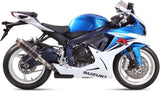 Exhaust Tip With Noise Certification Gp Carbon - Mivv Compatible With Suzuki Gsx-R 600 (2011-2016)