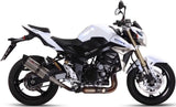 Terminale Di Scarico Con Omologazione Suono Suono Inox Carbonio - Mivv Compatibile Con Suzuki Gsr 750 (2011-2016)