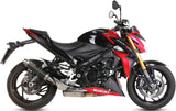 Terminale Di Scarico Con Omologazione Suono Gp Carbonio - Mivv Compatibile Con Suzuki Gsx-S 1000 (2015-2020)