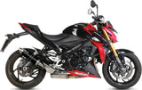 Terminale Di Scarico Con Omologazione Suono Gp Inox Nero - Mivv Compatibile Con Suzuki Gsx-S 1000 (2015-2020)
