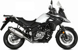 Terminale Di Scarico Catalizzato E Con Omologazione Suono Speed Edge Inox Carbonio - Mivv Compatibile Con Suzuki Dl 650 V-Strom (2017-2024)