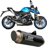 Terminale Di Scarico Con Omologazione Suono Gppro Carbonio - Mivv Compatibile Con Suzuki Gsx-S 1000 (2021-2024)