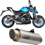 Exhaust Tip With Noise Certification Gppro Titanium - Mivv Compatible With Suzuki Gsx-S 950 (2021-2023)