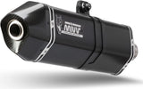 Terminale Di Scarico Con Omologazione Suono Speed Edge Inox Nero Carbonio - Mivv Compatibile Con Triumph Tiger 1050 Sport (2017-2020)