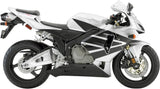 Terminale Di Scarico Con Omologazione Suono Oval Titanio Carbonio - Mivv Compatibile Con Honda Cbr 600 Rr (2003-2004)