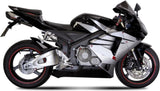 Terminale Di Scarico Con Omologazione Suono Suono Inox Carbonio - Mivv Compatibile Con Honda Cbr 600 Rr (2005-2006)