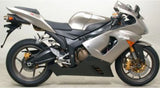 Terminale Di Scarico Con Omologazione Suono Oval Inox - Mivv Compatibile Con Kawasaki Zx 6R 636 (2005-2006)