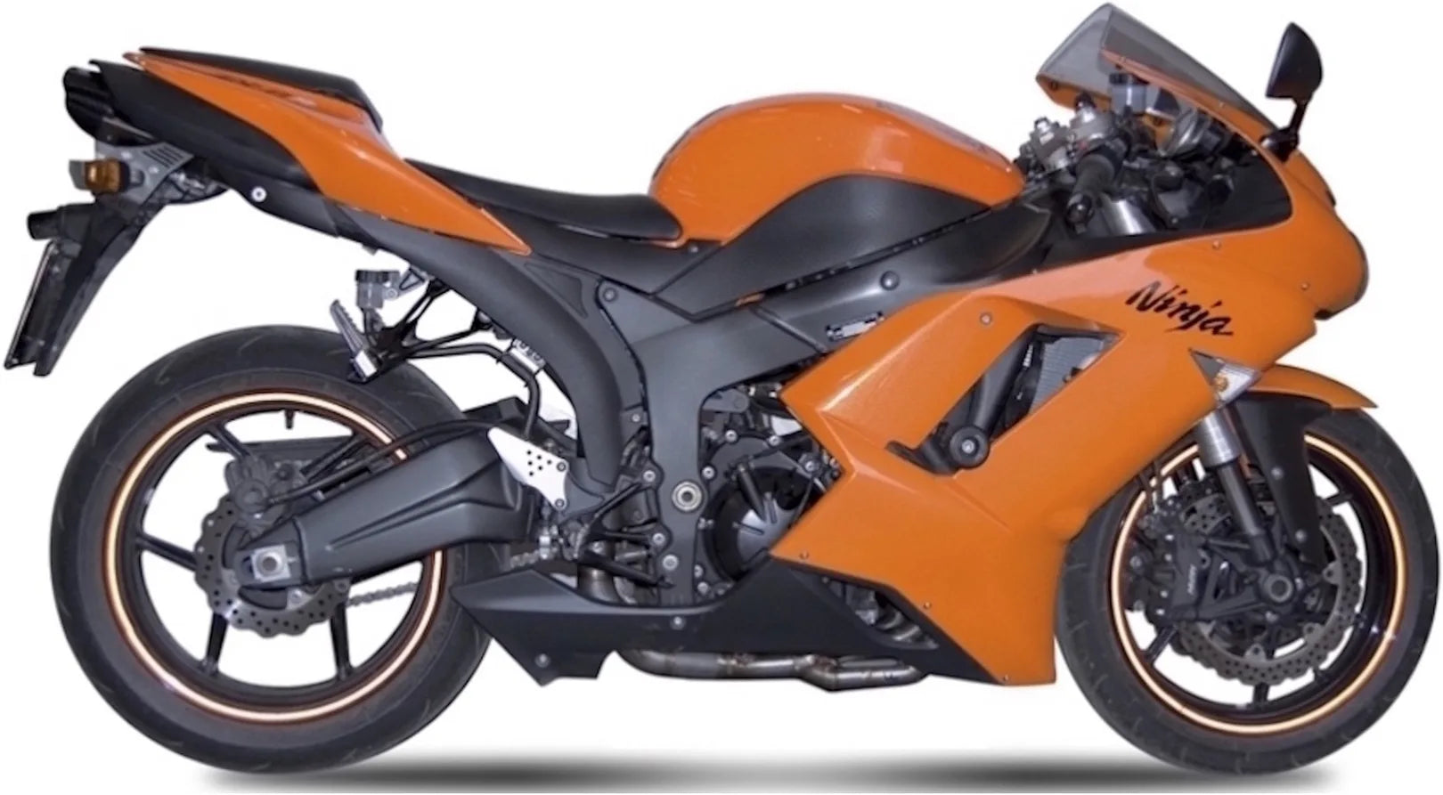 Terminale Di Scarico Con Omologazione Suono Suono Inox Carbonio - Mivv Compatibile Con Kawasaki Zx-10R (2007-2008)