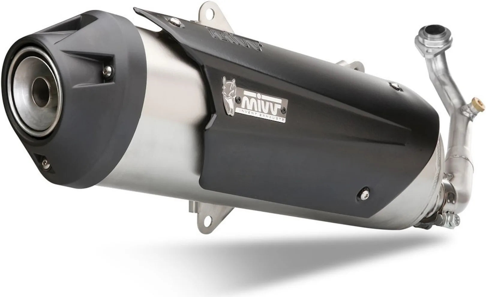 Impianto Di Scarico Completo Catalizzato E Con Omologazione Suono Urban Inox - Mivv Compatibile Con Mbk Skycruiser 125 (2006-2016)
