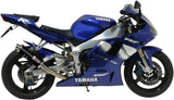Terminale Di Scarico Con Omologazione Suono Gp Inox Nero - Mivv Compatibile Con Yamaha Yzf 1000 R1 (1998-2001)