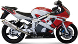 Terminale Di Scarico Con Omologazione Suono Oval Inox - Mivv Compatibile Con Yamaha Yzf 600 R6 (1999-2002)