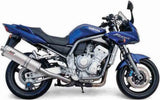 Terminale Di Scarico Con Omologazione Suono Oval Inox - Mivv Compatibile Con Yamaha Fzs 1000 Fazer (2001-2005)