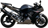 Terminale Di Scarico Con Omologazione Suono Oval Carbonio - Mivv Compatibile Con Yamaha Yzf 1000 R1 (2002-2003)