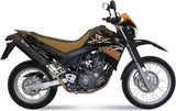 Doppio Terminale Di Scarico Non Catalizzato Con Omologazione Suono Suono Inox Nero Carbonio - Mivv Compatibile Con Yamaha Xt 660 X (2004-2016)