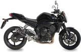 Terminale Di Scarico Non Catalizzato E Con Omologazione Suono Gp Carbonio - Mivv Compatibile Con Yamaha Fz-1 Fazer (2006-2016)