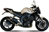 Terminale Di Scarico Catalizzato E Con Omologazione Suono Suono Inox Nero Carbonio - Mivv Compatibile Con Yamaha Fz-1 Fazer (2006-2016)