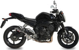 Terminale Di Scarico Catalizzato E Con Omologazione Suono Gp Inox Nero - Mivv Compatibile Con Yamaha Fz-1 Fazer (2006-2016)
