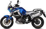 Terminale Di Scarico Con Omologazione Suono Oval Titanio Carbonio - Mivv Compatibile Con Yamaha Xt 1200 Z Super Ténéré (2010-2020)