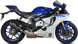 Terminale Di Scarico Con Omologazione Suono Suono Inox Nero Carbonio - Mivv Compatibile Con Yamaha Yzf 1000 R1 (2015-2022)