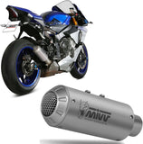 Terminale Di Scarico Con Omologazione Suono Mk3 Inox - Mivv Compatibile Con Yamaha Yzf 1000 R1 (2015-2022)
