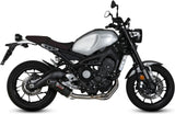 Impianto Di Scarico Completo Non Catalizzato E Con Omologazione Suono Oval Carbonio Carbonio - Mivv Compatibile Con Yamaha Xsr 900 (2016-2020)
