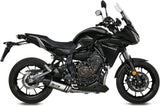 Impianto Di Scarico Completo Non Catalizzato E Con Omologazione Suono Speed Edge Inox Carbonio - Mivv Compatibile Con Yamaha Tracer 700 (2016-2024)
