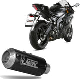 Terminale Di Scarico Con Omologazione Suono Mk3 Carbonio - Mivv Compatibile Con Yamaha Yzf 600 R6 (2017-2021)