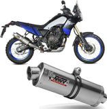 Terminale Di Scarico Con Omologazione Suono Oval Inox - Mivv Compatibile Con Yamaha Ténéré 700 (2019-2024)