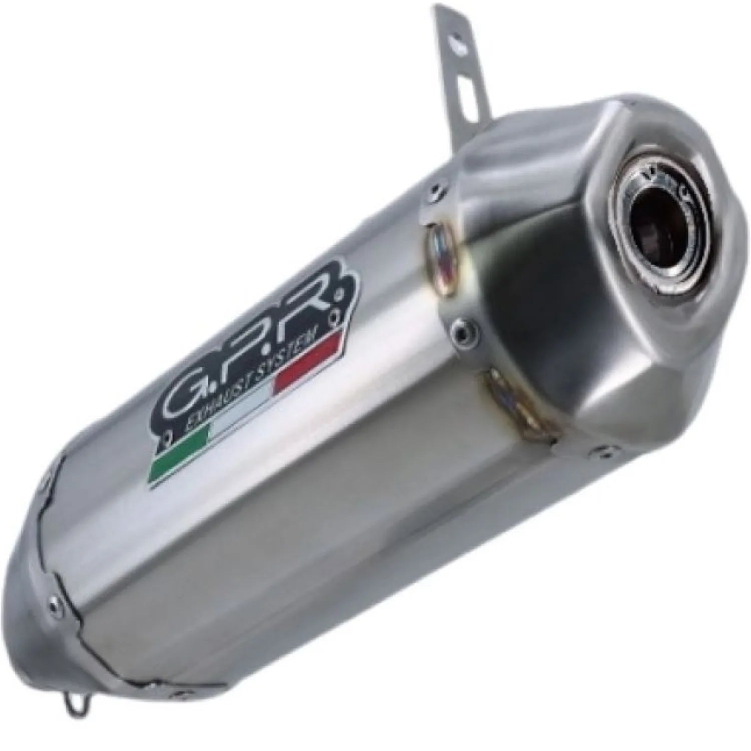 Terminale Di Scarico Con Omologazione Suono Pentacross Acciaio - Gpr Compatibile Con Can Am Outlander 1000 Max Xmr Xtp (2012-2023)