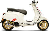 Impianto Di Scarico Completo Non Catalizzato E Senza Omologazione Suono Relevance Acciaio Inox Coppa Carbonio - Termignoni Compatibile Con Piaggio Vespa Primavera 125 (2008-2022)