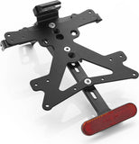 License Plate Support Fox - Rizoma Compatible With Aprilia Rsv4 (2009-2018)