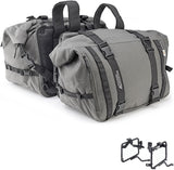 Side Bags Ra316 + Side Bags Holder - Kappa Moto Compatible With Honda Hornet 600 (2003-2006)