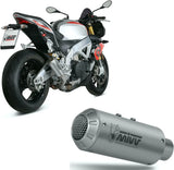 Terminale Di Scarico Non Catalizzato E Senza Omologazione Suono Mk3 Inox - Mivv Compatibile Con Aprilia Tuono V4 1100 (2018-2020)