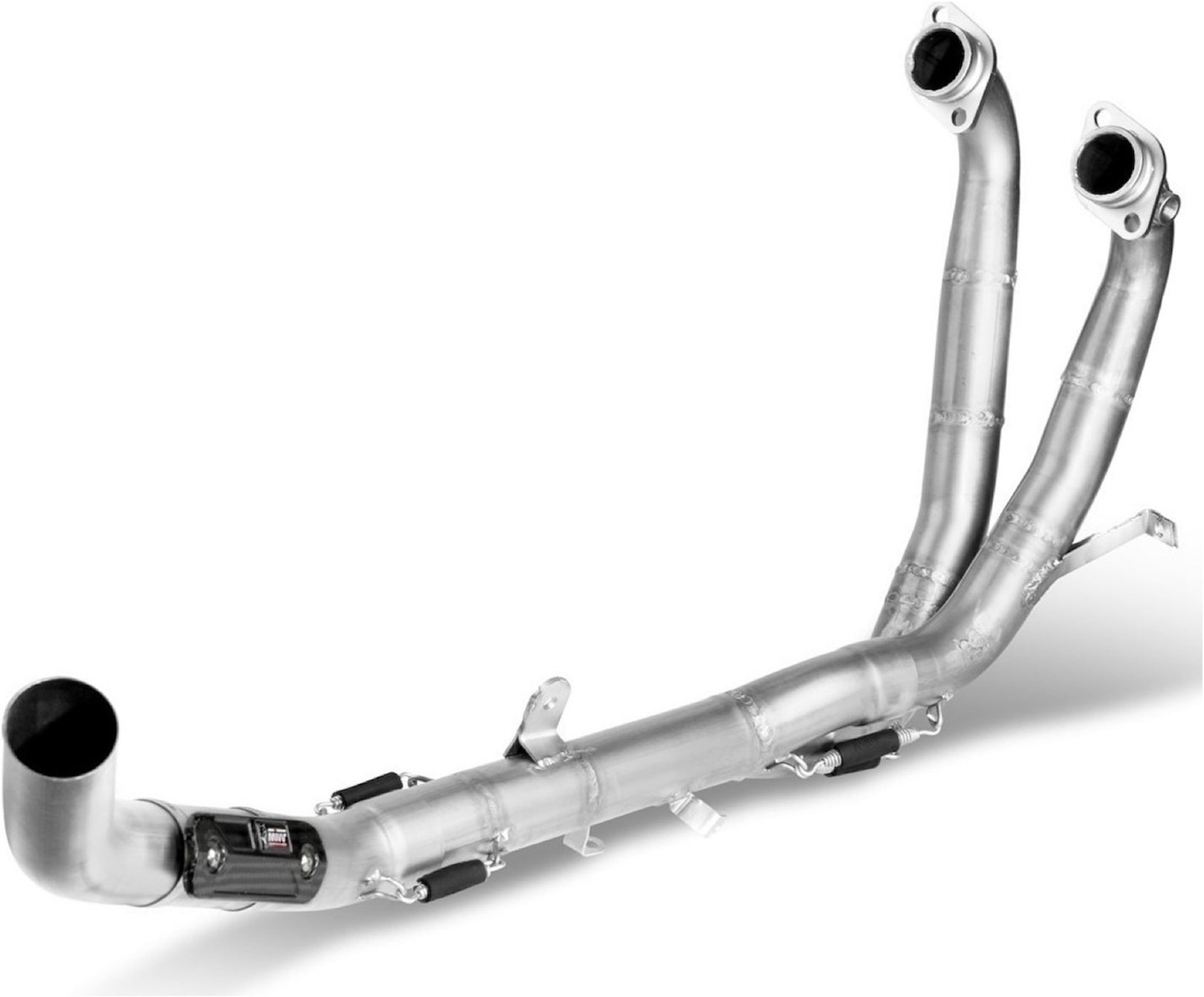 Non-Catalytic Exhaust Manifolds Stainless Steel - Mivv Compatible With Aprilia Tuareg 660 (2022-2024)
