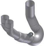 Non-Catalytic Connector Pipe - Mivv Compatible With Ducati Hypermotard 950 - Sp (2019-2020)