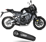 Complete Exhaust System Without Catalytic Converter And Without Sound Certification X-M5 Steel Black - Mivv Compatible With Yamaha Fz-09 (2025-2026)