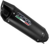 Terminale Di Scarico Senza Omologazione Suono Furore-X Scooter Acciaio - Gpr Compatibile Con Zontes 365 G (2024-2026)
