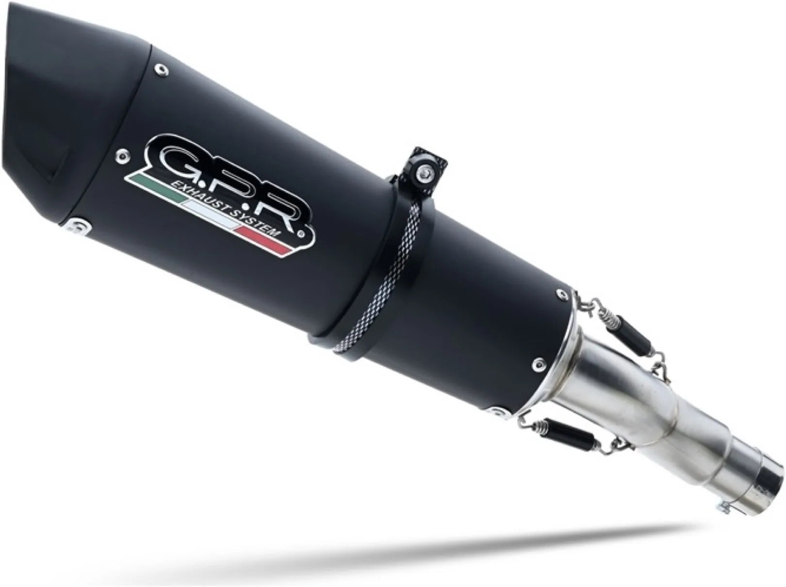 Impianto Di Scarico Completo Non Catalizzato E Senza Omologazione Suono Grand Prix Titanio Nero - Gpr Compatibile Con Aprilia Rs 457 (2024-2025)