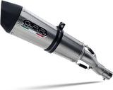 Complete Exhaust System Without Catalytic Converter And Without Sound Certification Powercone Evo Stainless Steel - Gpr Compatible With Aprilia Rs 457 (2024-2025)