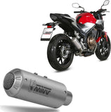 Terminale Di Scarico Non Catalizzato E Senza Omologazione Suono Mk3 Inox - Mivv Compatibile Con Honda Cb 500 F (2019-2024)