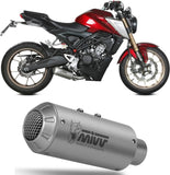 Impianto Di Scarico Completo Non Catalizzato E Senza Omologazione Suono Mk3 Inox - Mivv Compatibile Con Honda Cb 125 R (2021-2024)
