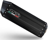 Impianto Di Scarico Completo Non Catalizzato E Senza Omologazione Suono Albus Ceramic Alluminio Bianco - Gpr Compatibile Con Suzuki Gsx 8S (2022-2024)