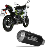 Terminale Di Scarico Non Catalizzato E Senza Omologazione Suono Mk3 Carbonio - Mivv Compatibile Con Kawasaki Ninja 125 (2019-2024)