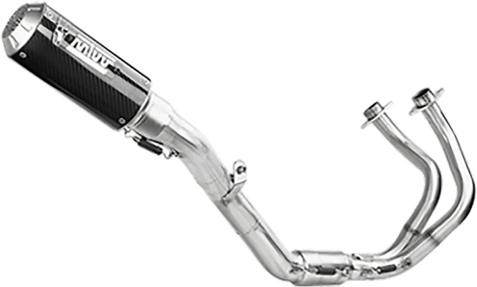 Impianto Di Scarico Completo Non Catalizzato E Senza Omologazione Suono Mk3 Carbonio - Mivv Compatibile Con Kawasaki Ninja 650 (2024)