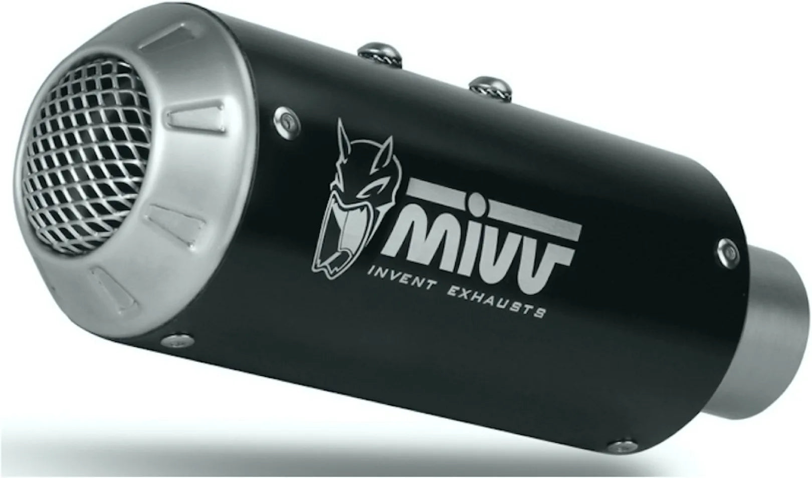 Terminale Di Scarico Non Catalizzato E Senza Omologazione Suono Mk3 Inox Nero - Mivv Compatibile Con Ktm 790 Duke (2018-2020)